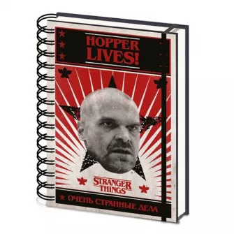 Notesi i olovke - Stranger ThIngs (Hopper Lives) A5 Notebook