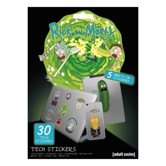 Merchandise razno - Rick and Morty (Adventures) Tech Stickers
