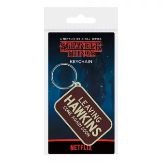 Merchandise razno - Stranger ThIngs (LeavIng HawkIns) Rubber KeychaIn
