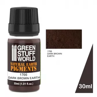 Warhammer boje - Paint Pot - DARK BROWN EARTH pigments 30ml