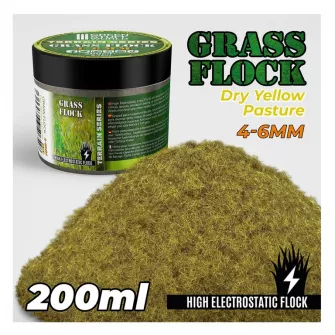 Warhammer pribor i oprema - Grass Flock - DRY YELLOW PASTURE 4-6mm (200ml)