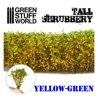 Warhammer pribor i oprema - Tall Shrubbery - Yellow/Green