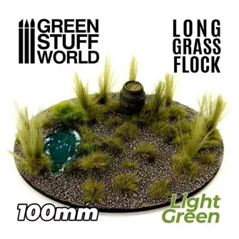 Warhammer pribor i oprema - Long Grass Flock 100mm - Color Light Green