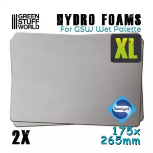 HYDRO FOAM sheet XL - 175x265mm - Pack x2