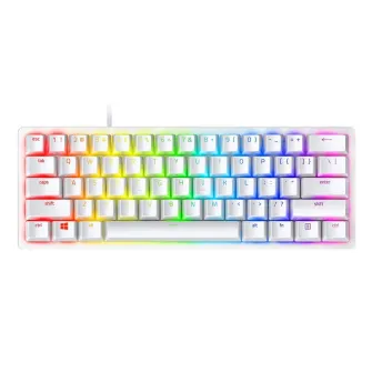 Gejmerske tastature - Huntsman Mini Mercury Edition 60% Opto-Gaming Keyboard (Clicky Purple Switch)
