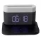 Aurora Lamp with Clock and Wi-Fi Charger