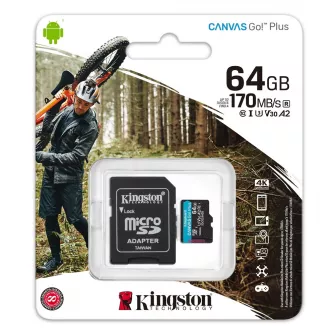 Memorijske kartice - MicroSDHC 64GB SDCG3/64GB + Adapter