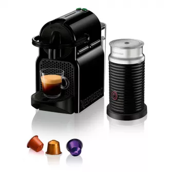 Aparati za kafu - Nespresso Inissia Black aparat za kafu & Aeroccino - A3ND40EUBK-DL