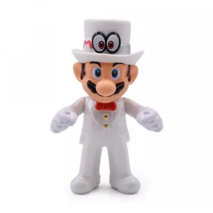 Akcione figure - Super Mario Odyssey - Mario White Suit Edition