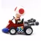 Mario Kart Pull-Back Racers Toad