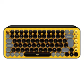 Pop Keyboard with Emoji - Blast Yellow