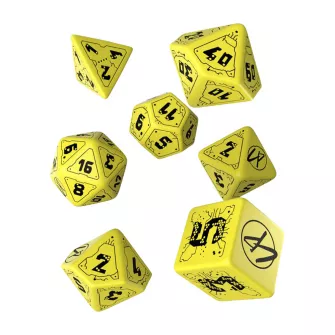 Warhammer pribor i oprema - DY Cyberpunk Red Dice Set: Danger Zone