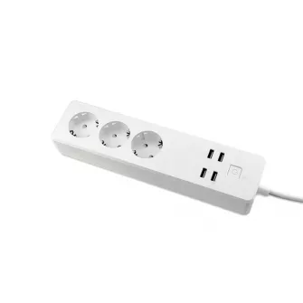 Produžni kablovi - Voltaic Smart Power Strip 3 EU Plugs + 4 USB Plugs 3680W 16A