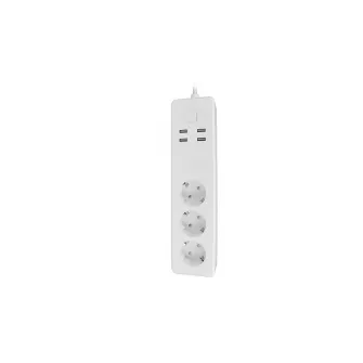 Produžni kablovi - Voltaic Smart Power Strip 3 EU Plugs + 4 USB Plugs 3680W 16A