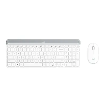 Kompleti - Logitech MK470 Slim Wireless Keyboard and Mouse Combo Off White - US
