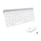 Logitech MK470 Slim Wireless Keyboard and Mouse Combo Off White - US