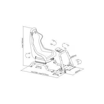 Trkačka sedišta - Racing Simulator Cockpit Bundle