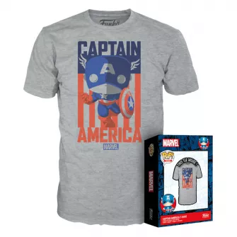 Majice - Marvel Boxed Tee - Camptain America