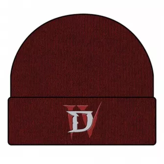 Kačketi i kape - Diablo IV A New Threat Beanie Dark Red
