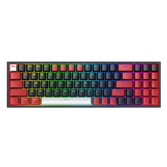 Gejmerske tastature - Pollux K628-RGB Pro Wired/Wireless Mechanical RGB Gaming Keyboard (red switch)