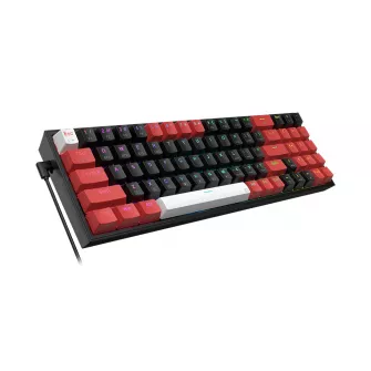 Gejmerske tastature - Pollux K628-RGB Pro Wired/Wireless Mechanical RGB Gaming Keyboard (red switch)