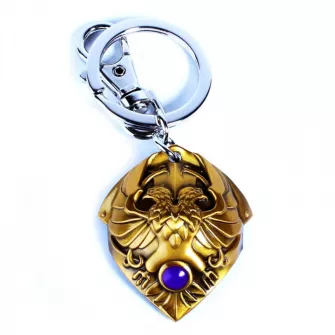 Privesci - Warhammer 40K Metal Keychain Custodian Shoulder Plate