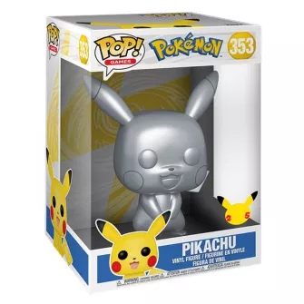 Funko POP! Figure - Pokemon POP! Vinyl - Pikachu Silver Metalic 10