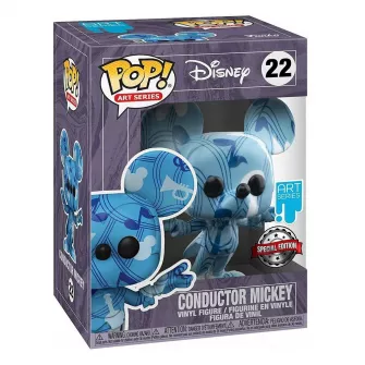 Funko POP! Figure - Funko POP! Art Series: Mickey Mouse - Conductor Mickey