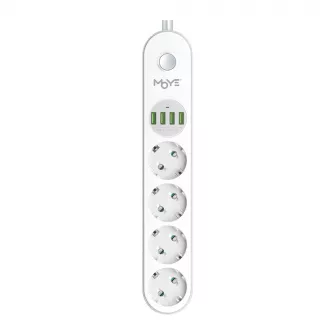 Produžni kablovi - Voltaic Power Strip 16A/4000W/4USB/4 sockets