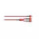 Connect 3 in 1 USB Data Cable Red