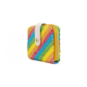 Disney Sequin Rainbow Zip Wallet
