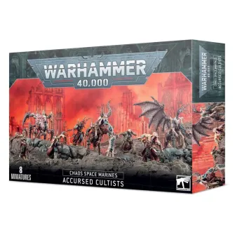 Warhammer figurice - Chaos Space Marine: Accursed Cultists