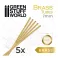 Round Brass tube 1mm PACKx5