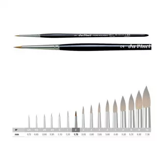 Warhammer pribor i oprema - Retouching brush, extra short, Kolinsky red sable hair 2