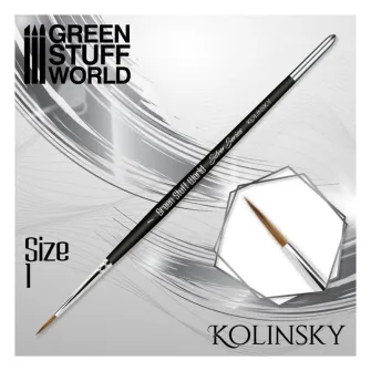 Warhammer pribor i oprema - Kolinsky Brush size #1 - SILVER SERIE