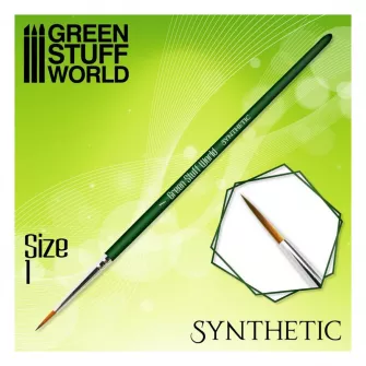 Warhammer pribor i oprema - Synthetic Brush size #1 - GREEN SERIE