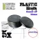 Plastic Round Base 50mm - PACKx5