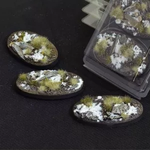 Winter Bases - Oval 75mm (x3)