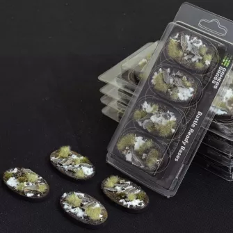 Warhammer pribor i oprema - Winter Bases - Oval 60mm (x4)