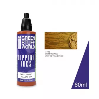 Warhammer boje - Dipping ink 60 ml - MISTED YELLOW DIP