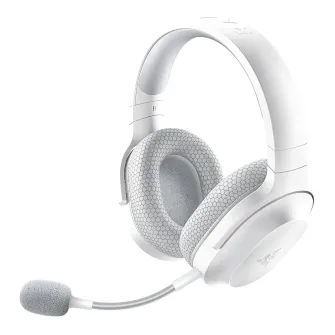 Gejmerske slušalice - Razer Barracuda X (2022) - Wireless Multi-Platform Gaming and Mobile Headset - Mercury White - FRML
