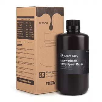 Dodatna oprema za 3D štampače - Water Washable Resin 8K 1kg Space Grey