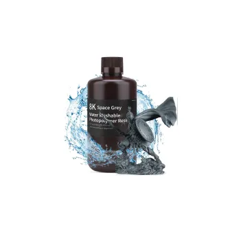 Dodatna oprema za 3D štampače - Water Washable Resin 8K 1kg Space Grey