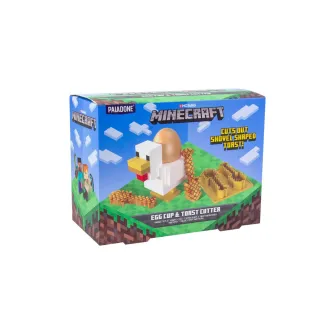 Merchandise razno - Minecraft Chicken Egg Cup and Toast Cutter V2