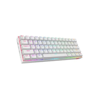 Gejmerske tastature - Draconic K530 PRO Mechanical Gaming Keyboard - BT, RGB, Red switch, White