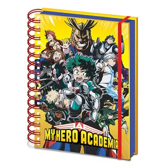 Notesi i olovke - My Hero Academia S1 (Radial Character Burst) A5 Notebook