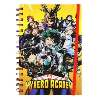 Notesi i olovke - My Hero Academia S1 (Radial Character Burst) A5 Notebook