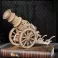 Medieval wheeled cannon