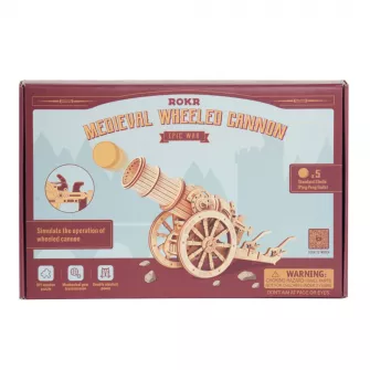 Drvene makete - Medieval wheeled cannon