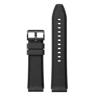 Narukvice za pametne satove - Xiaomi Mi Watch S1 Leather Strap - Black